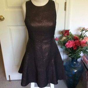 Phoebe brown sleeveless party dress size 8